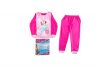 Flanell-Kinderpyjama - Disney Princess - rosa - 116