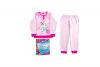 Flannel children's pajamas - Disney Princess - light pink - 104