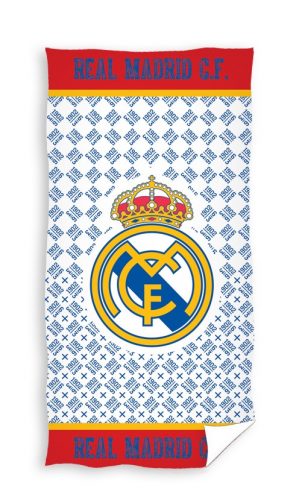 Real Madrid 100% pamut strandtörölköző - 70 x 140 cm