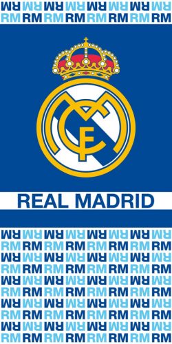 Real Madrid 100% pamut strandtörölköző - 70 x 140 cm