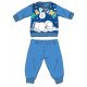 Snoopy long thin baby pajamas - cotton jersey pajamas - light blue - 98