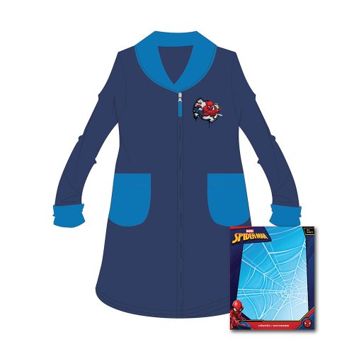 Children's robe - coral - Spiderman - 104 - dark blue