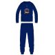 Spiderman winterlicher dicker Kinderpyjama – Baumwollflanellpyjama – dunkelblau – 110