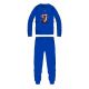 Spiderman winter cotton children's pajamas - interlock pajamas - medium blue - 104