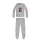 Spiderman winter cotton children's pajamas - interlock pajamas - gray - 116