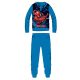 Spiderman fleece pajamas - winter thick children's pajamas - light blue - 116