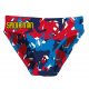 Spiderman bathing suit for boys - red-mid blue-dark blue - 110