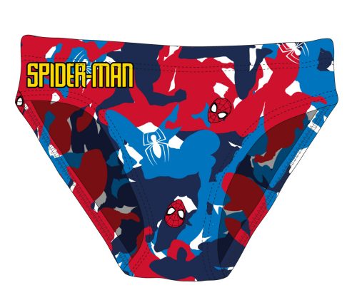 Spiderman bathing suit for boys - red-mid blue-dark blue - 128