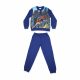 Winter flannel children's pajamas - Spiderman - dark blue - 104