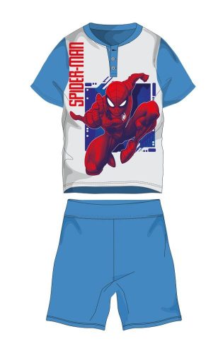 Pijamale copii de vara Spiderman cu maneca scurta - pijamale din jerseu de bumbac