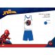 Spiderman summer sleeveless children's pajamas - cotton pajamas - medium blue - 104