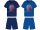 Spiderman cotton summer ensemble - T-shirt-shorts set - medium blue - 104