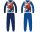 Spiderman cotton jersey children's pajamas - medium blue - 110