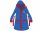 Spiderman hooded cotton robe for children - medium blue - 98-104