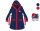 Spiderman hooded cotton robe for children - dark blue - 110-116