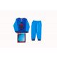 Thick cotton children's pajamas - Spiderman - medium blue - 98