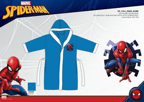 Spider-Man bathrobe - Blue