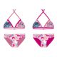 Stitch two-piece swimsuit for girls - bikini with triangle top - pink - 104