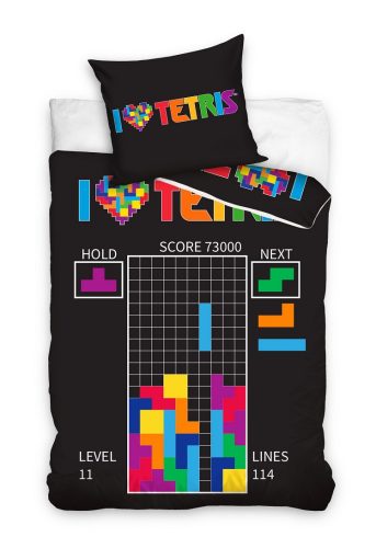 Tetris bedding set 140x200 cm, 70x90 cm