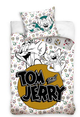 TOM AND JERRY ágynemű 100% pamut 140x200 + 70x90