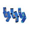 Children's cotton ankle socks - 3 pairs - Toy Story - blue - 27-30