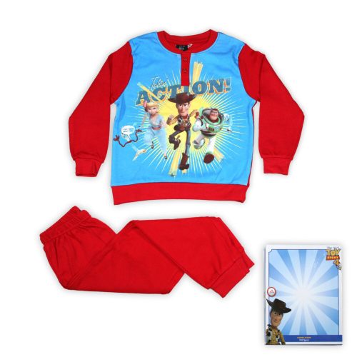 Pigiama invernale per bambini in cotone - Toy Story - rosso - 98