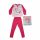 Langer Kinderpyjama aus dünner Baumwolle – Einhorn – Jersey – Rosa – 122