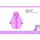 Microfiber hooded robe for children - Unicorn