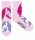 Unicorn non-slip thermal plush regular socks for children