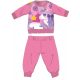 Unicorn winter thick baby pajamas - cotton flannel pajamas - pink - 86