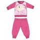 Einhorn Winter-Babypyjama aus Baumwolle – Interlock-Pyjama – Rosa – 80