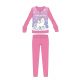 Unicorn winter thick children's pajamas - cotton flannel pajamas - pink - 116