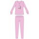 Unicorn cotton flannel pajamas - winter thick children's pajamas - light pink - 104