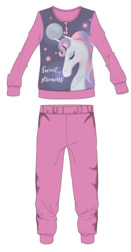 Unicorn fleece pajamas - winter thick children's pajamas