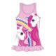 Unicorn summer cotton beach dress - light pink - 104