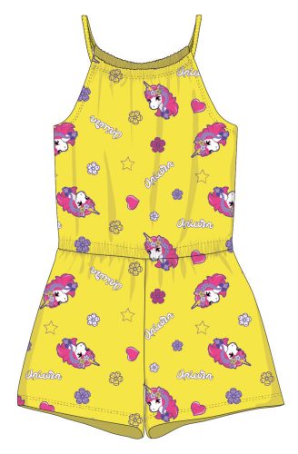 Unicorn summer cotton overalls