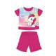 Unicorn summer short-sleeved baby pajamas - cotton jersey pajamas - pink - 86