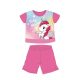 Einhorn-Sommer-Kurzarm-Baby-Pyjama – Baumwoll-Jersey-Pyjama – Dunkelrosa – 98