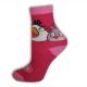 Children's cotton ankle socks - Angry Birds - 31-34 - pink